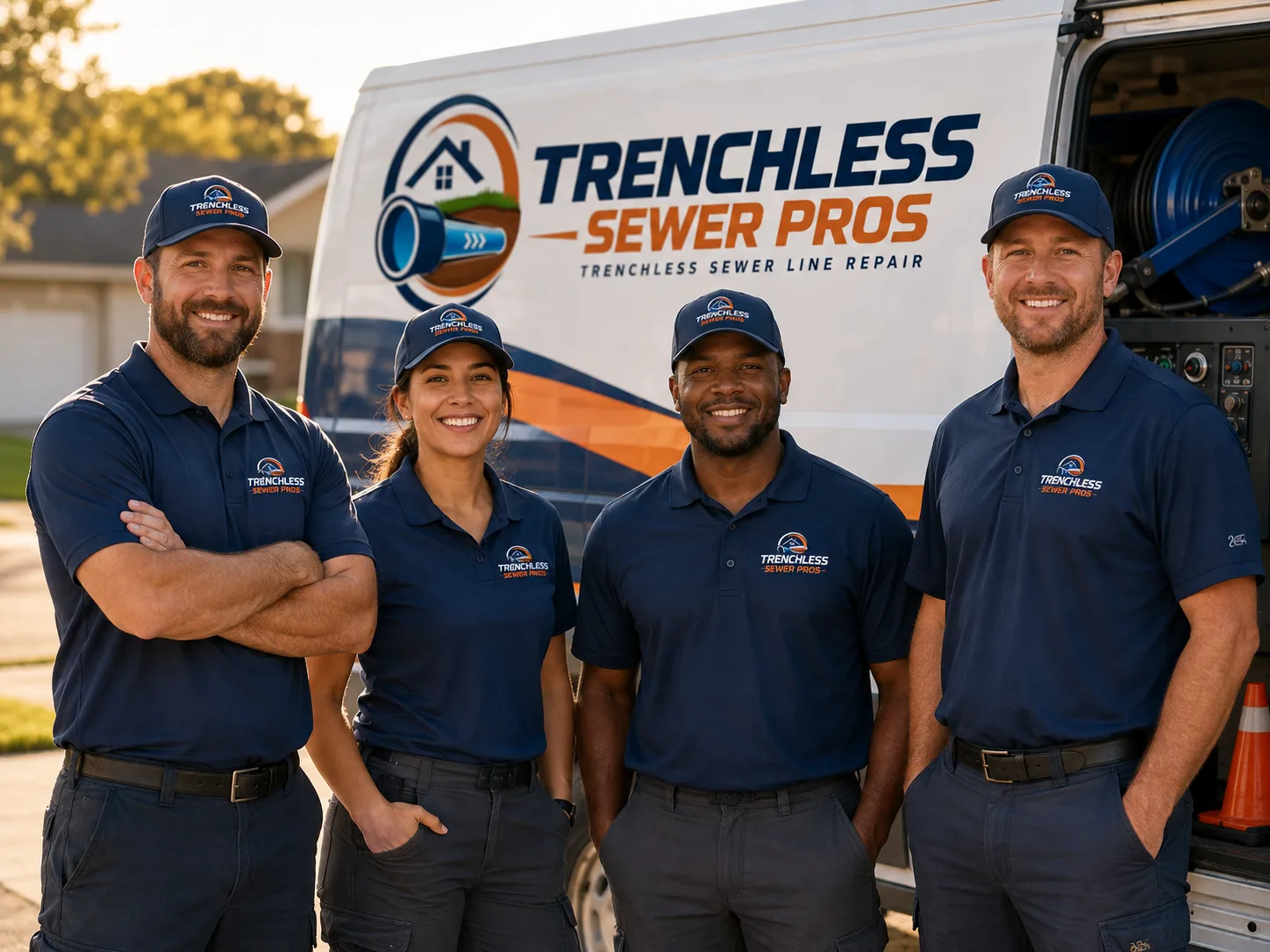 Trenchless Sewer Repair company in Luck, WI